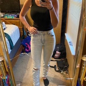 American eagle mom jeans